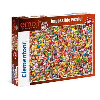 Clementoni puzzel st. Emoji Imposs. - 1000 stukjes