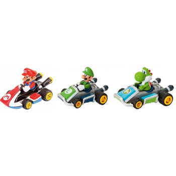 Pull&Speed Nintendo Mario Kart 8: 3 pack 7 cm