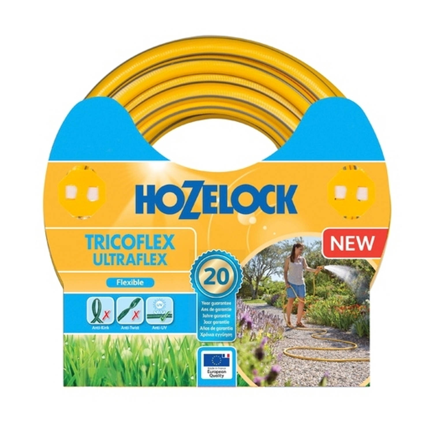 Hozelock Tuinslang 20m (Geel)