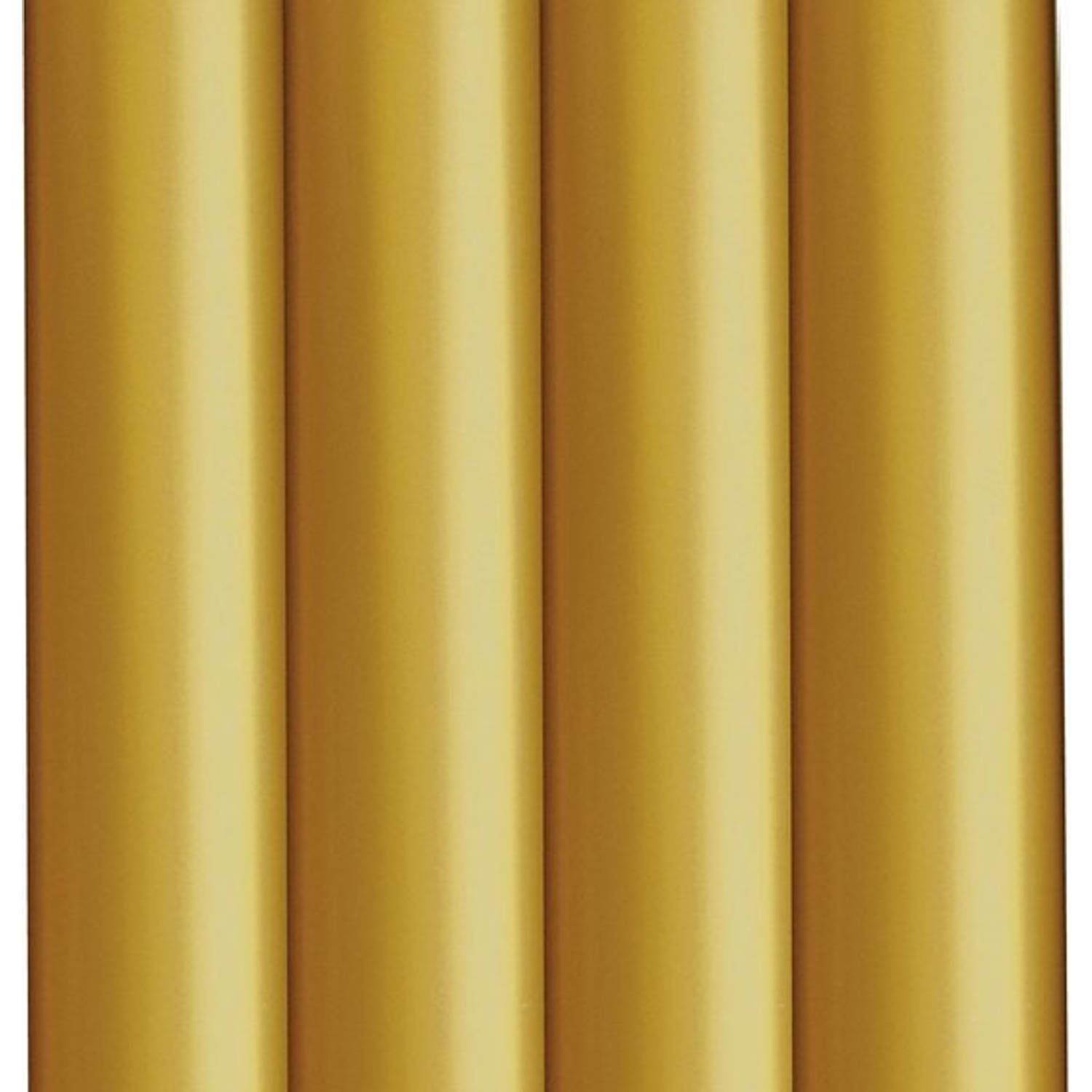 Glansfolie Metallic Goud - Luxe Cadeaupapier - Inpakpapier - 200 x 70 cm - 5 rollen
