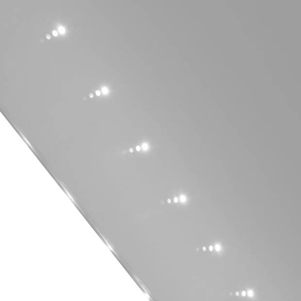 The Living Store LED-spiegel 60x80cm - energiezuinig - badkamer