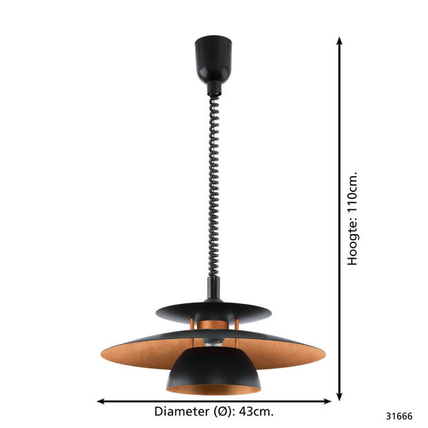 EGLO hanglamp Brenda 31666