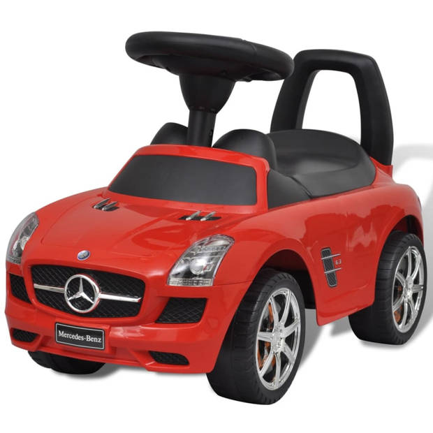 Mercedes Benz loopauto (rood)