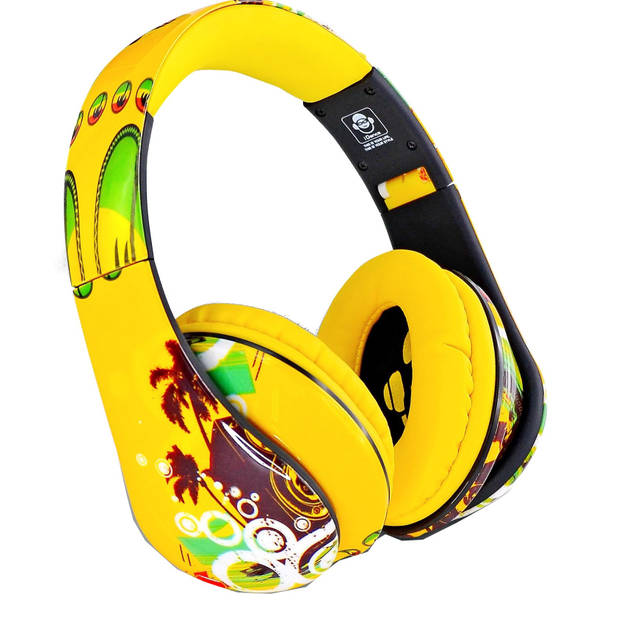 Megableu koptelefoon Ibiza geel
