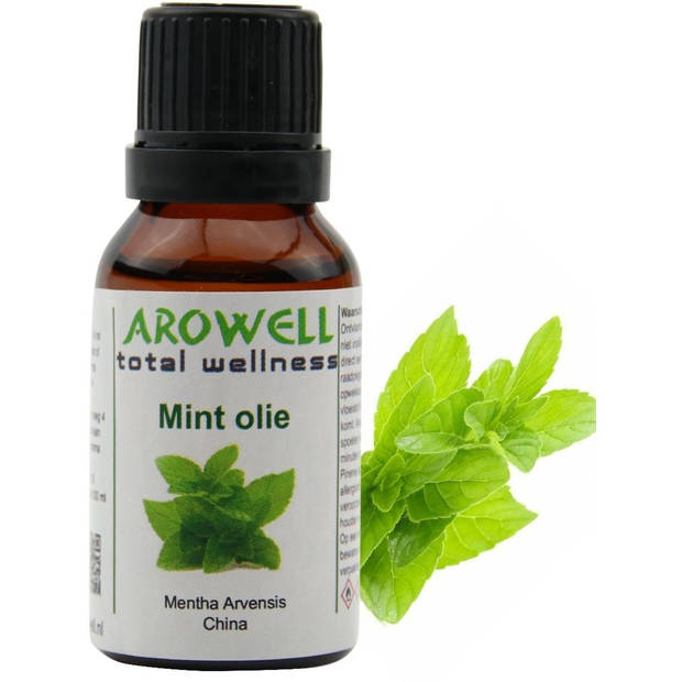 Arowell - Mint etherische olie - geurolie - sauna opgiet - 15 ml (Lavandula Angustifolia)