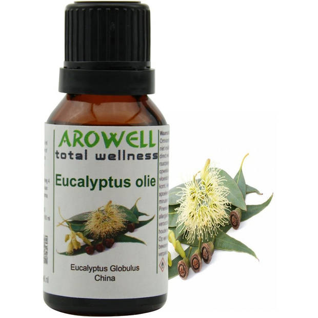 Arowell - Eucalyptus etherische olie - geurolie - 15 ml (Eucalyptus Globulus Leaf)