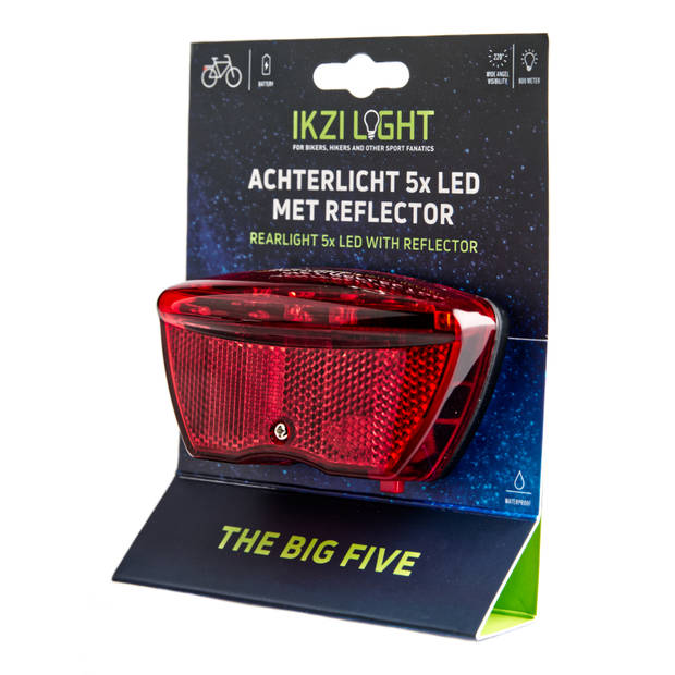 Ikzi Light Achterlicht led Rood