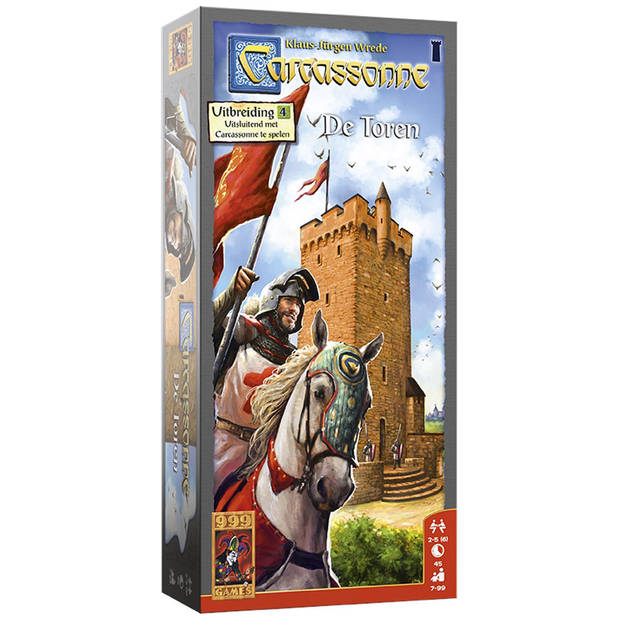 999 Games Carcassonne: De Toren - Bordspel - 7+