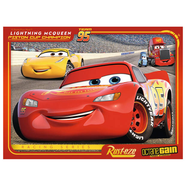 Ravensburger puzzel Disney 4-in-1 Cars 3 Let’s race! - 12 + 16 + 20 + 24 stukjes