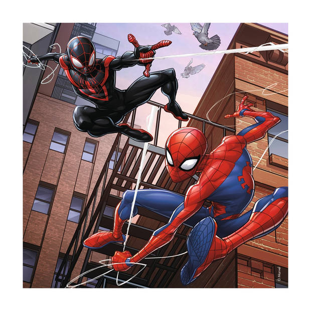 Ravensburger puzzel Spider-Man in actie - 3 x 49 stukjes
