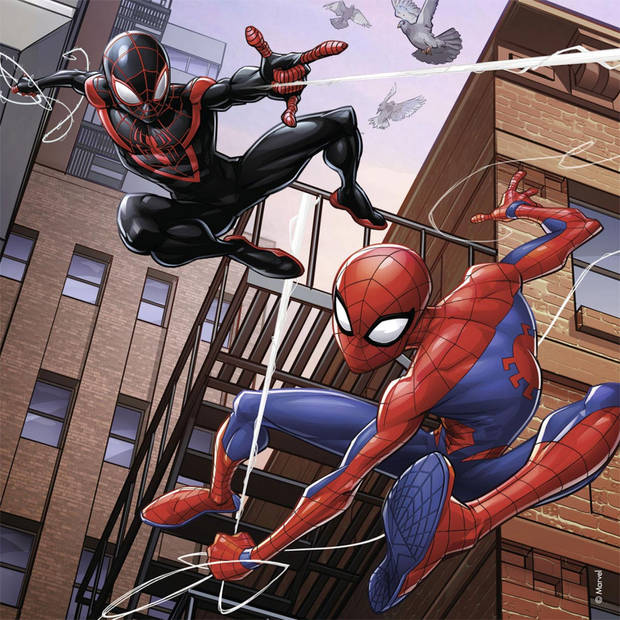 Ravensburger puzzel Spider-Man in actie - 3 x 49 stukjes