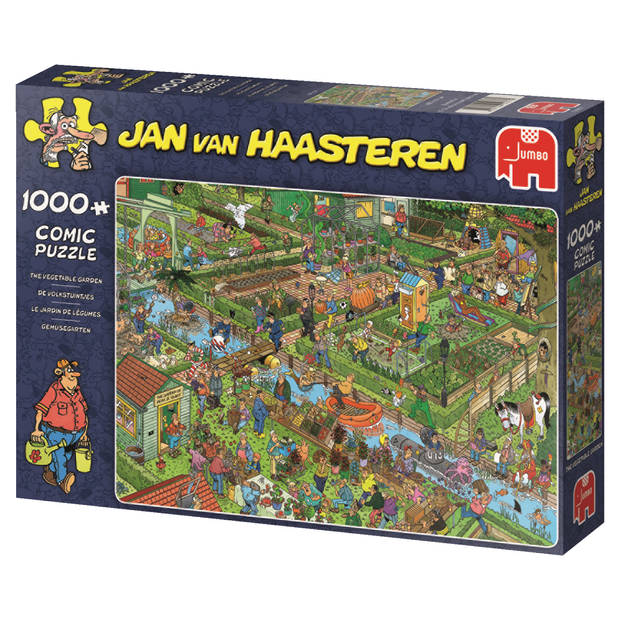 Jumbo puzzel Jan van Haasteren Volkstuintjes - 1000 stukjes