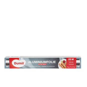Dumil aluminiumfolie - extra dik - 25 meter