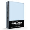 Day Dream Hoeslaken Katoen Licht Blauw-160 x 200 cm