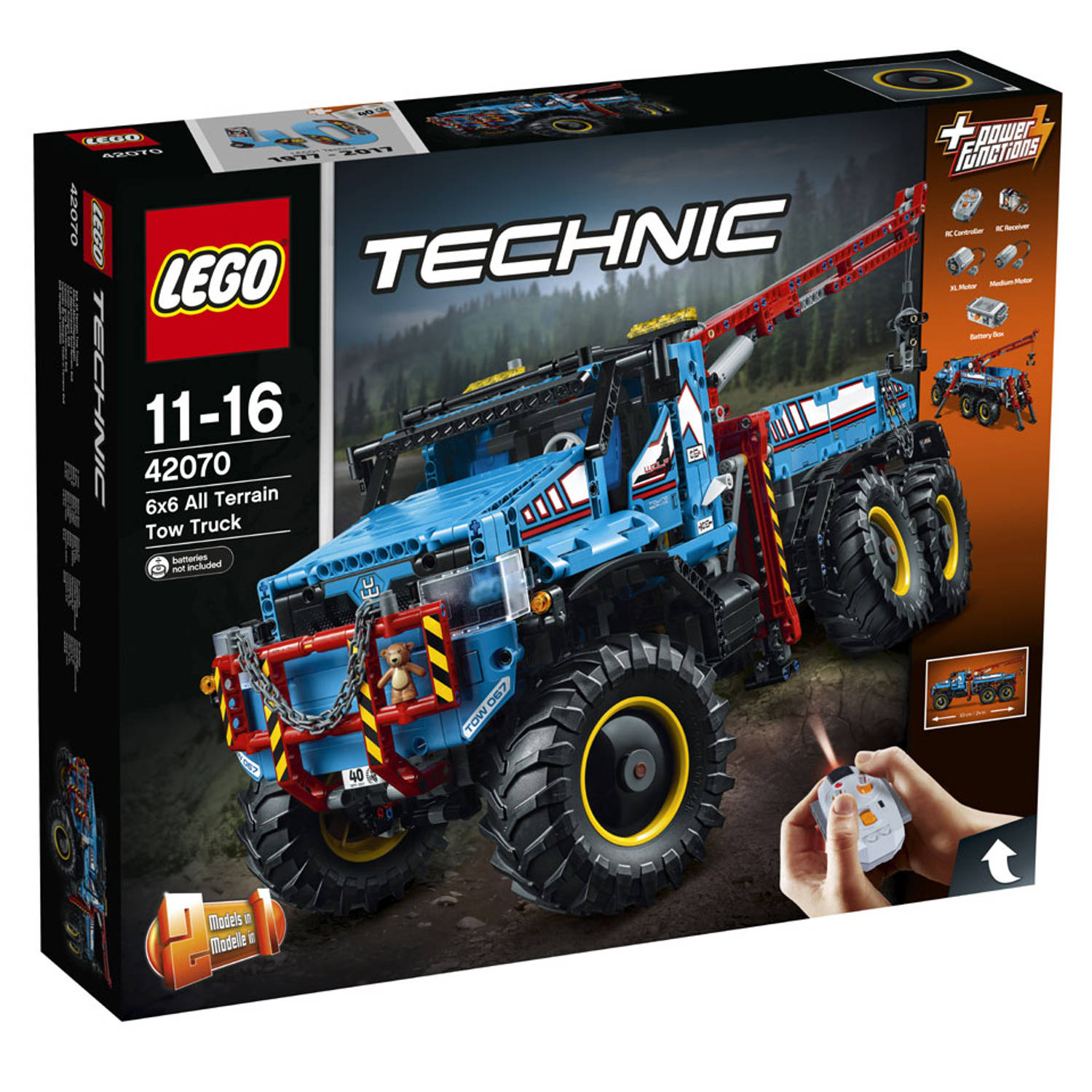 LEGO Technic 6x6 Allterrain-sleepwagen - 42070