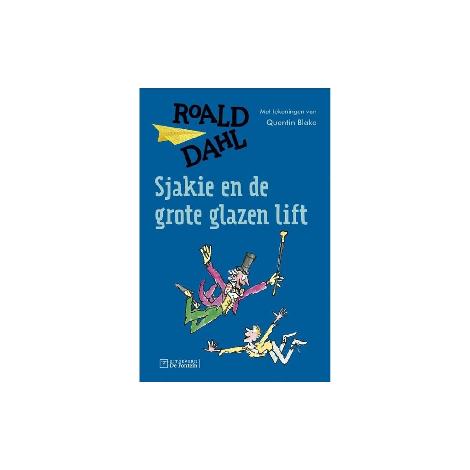 Sjakie en de grote glazen lift. Roald Dahl, Hardcover