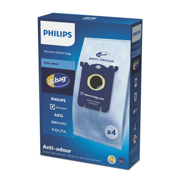 Philips s-bag anti-odour stofzuigerzakken - FC8023/04