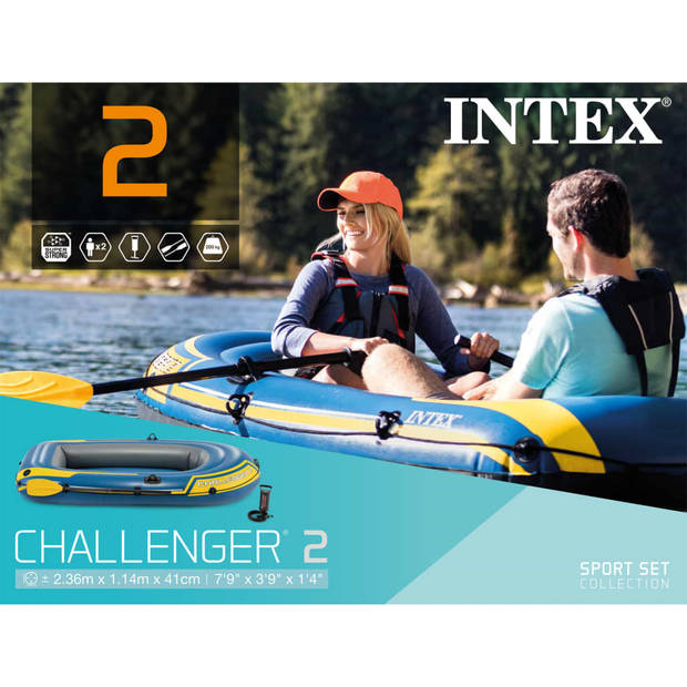 Intex Challenger 2 opblaasboot