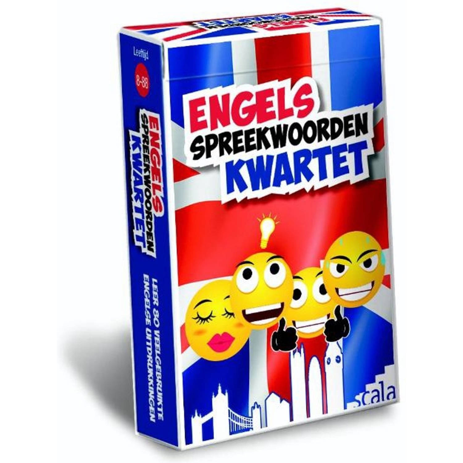 Scala Leuker Leren Engels Spreekwoordenkwartet - (ISBN:9789491263354)
