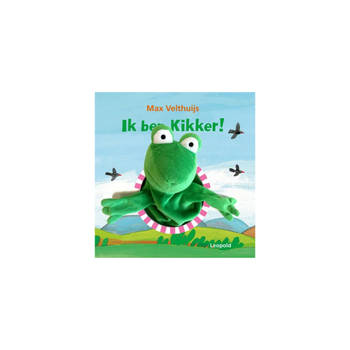 Leopold Ik ben Kikker (kartonboek met handpop). 2+