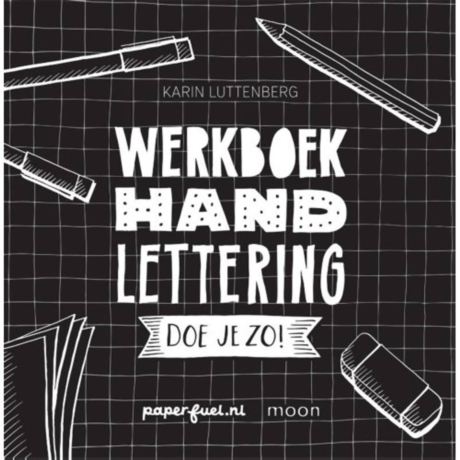 Werkboek Handlettering Doe Je Zo! - (ISBN:9789048837700)