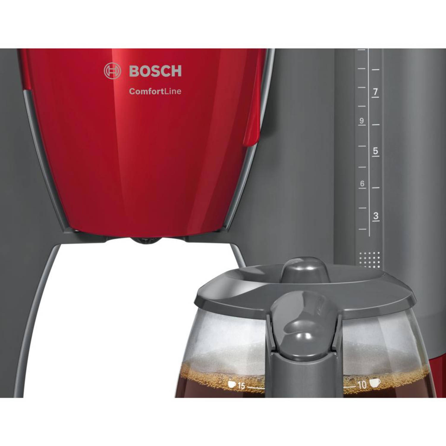 zout adviseren Einde Bosch koffiezetapparaat - TKA6A044 - rood | Blokker