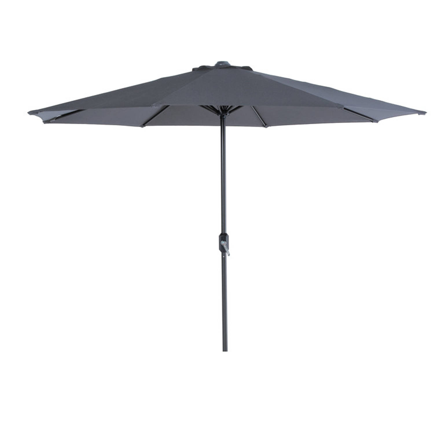 Lotus parasol Ã˜300 royal grey-donker grijs