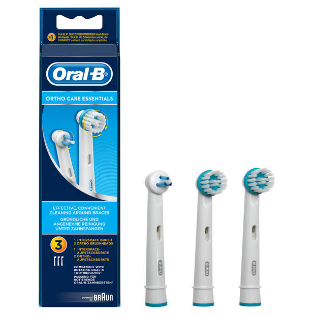 Oral-B opzetborstels Ortho Care - 3 stuks