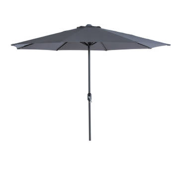 Blokker Garden Impressions Lotus parasol Ø300 cm - donker grijs aanbieding