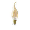 Calex Led Filament Tip-kaarslamp Dimbaar 3,5w - E14 - Goud