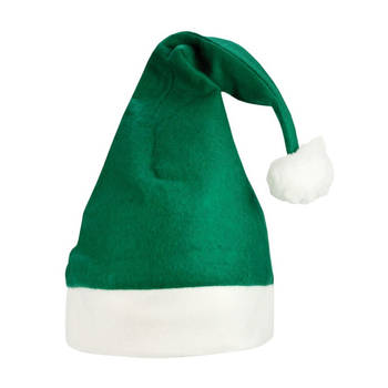 Benza Kerstmuts - Groen - Vilt - One Size
