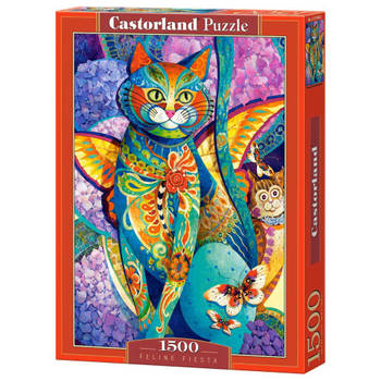 Castorland puzzel feline fiesta - 1500 stukjes