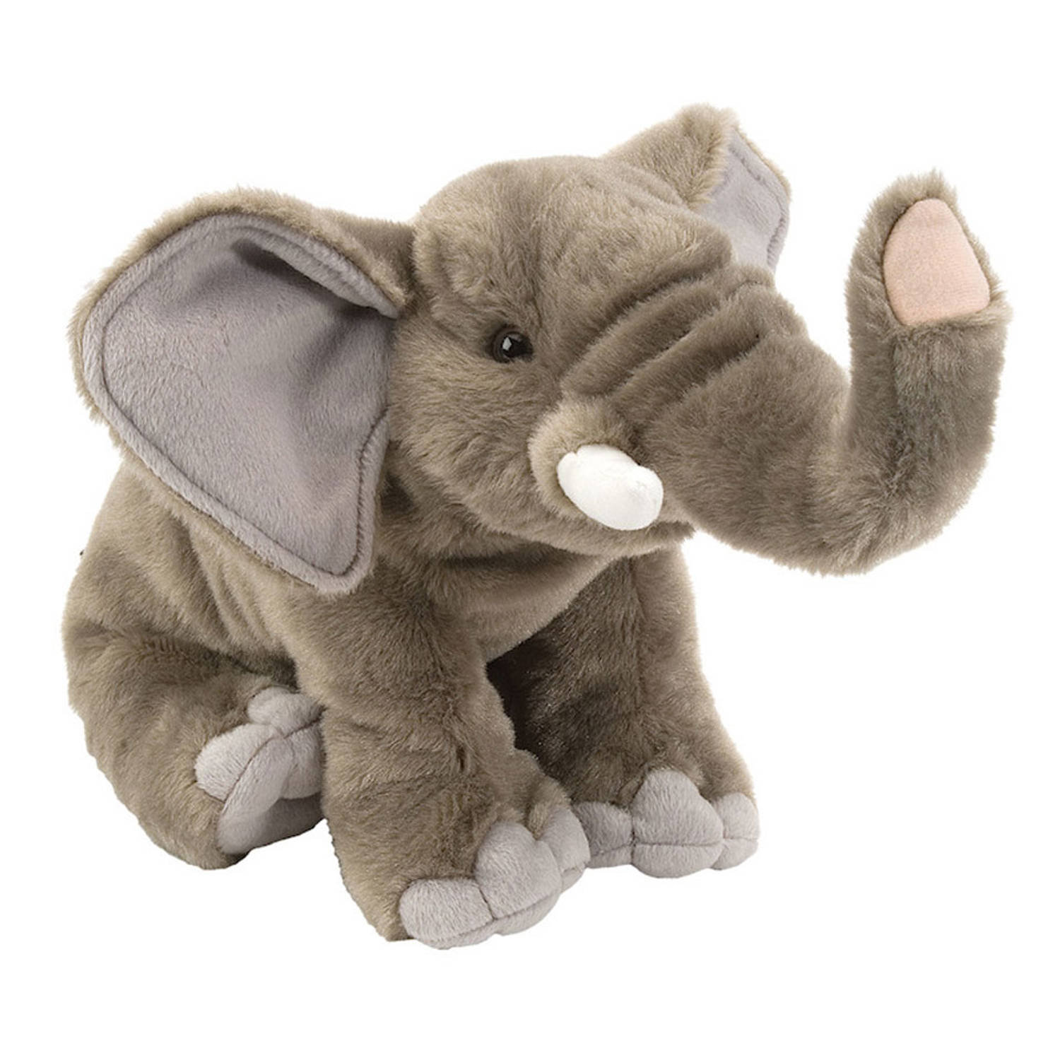Pluche olifant knuffel 30 cm - Olifanten knuffeldieren - Speelgoed