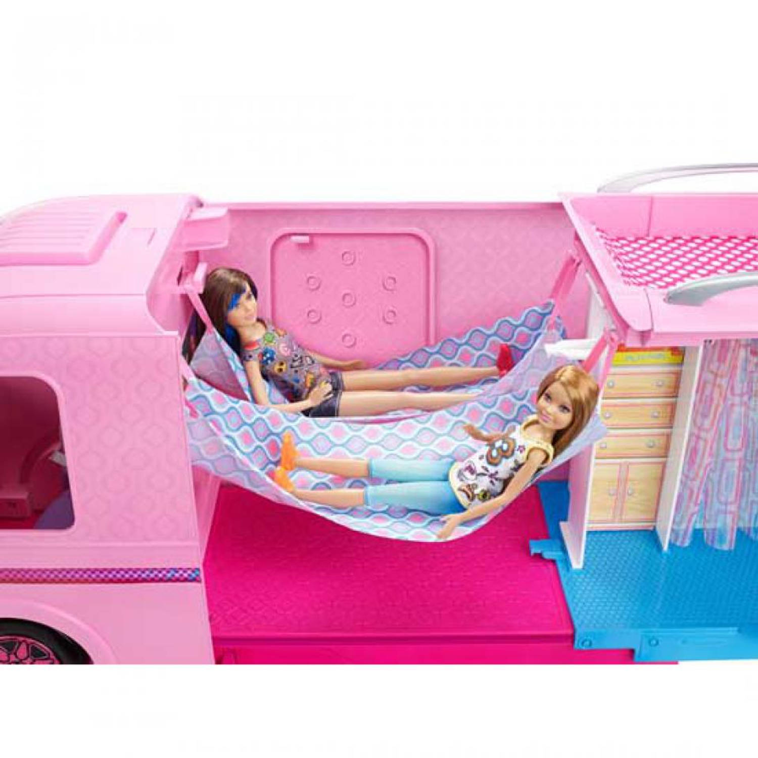 Flash vastleggen vermoeidheid Barbie Droomcamper speelset - roze | Blokker