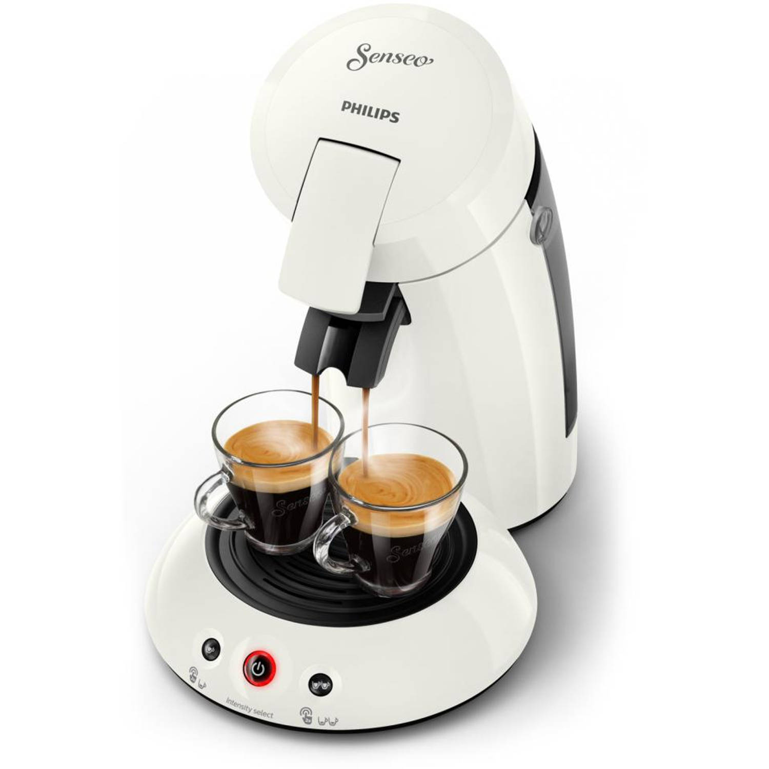 gemiddelde contact vee Philips SENSEO® Original koffiepadmachine HD6554/10 - wit | Blokker