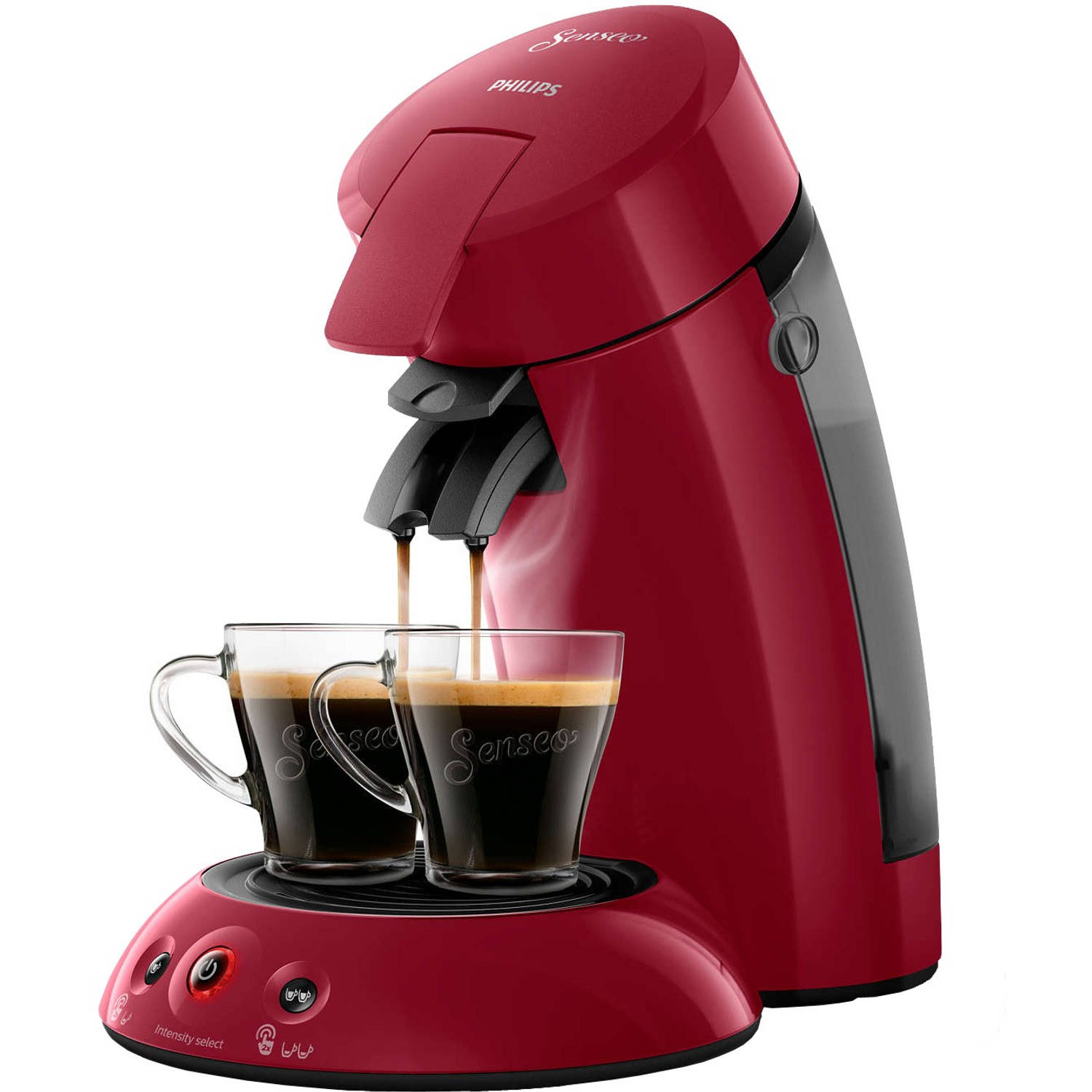 Voorwaarden Ontevreden Geduld Philips SENSEO® Original koffiepadmachine HD6554/90 - rood | Blokker