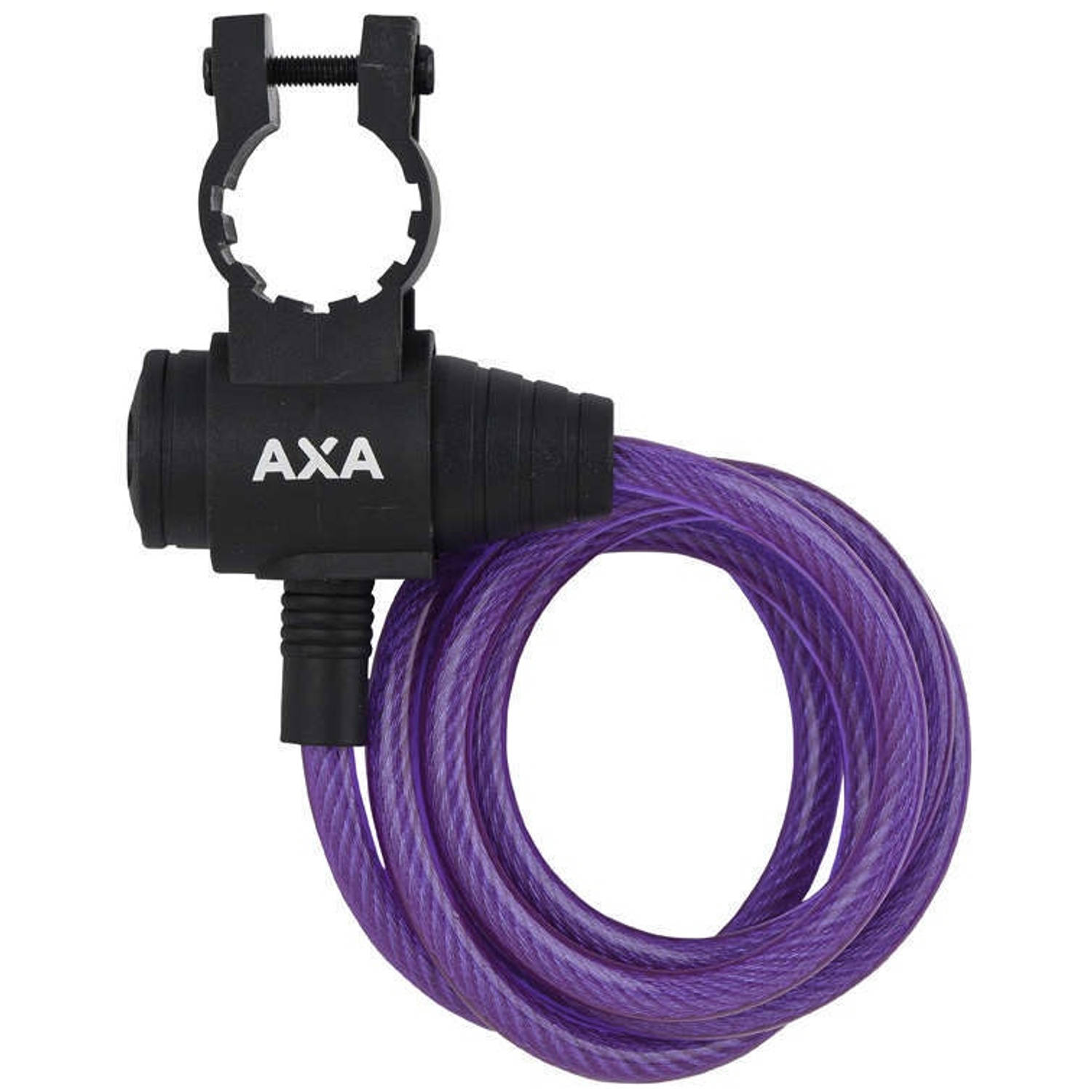 AXA spiraalslot Zipp 1200 x 8 mm paars
