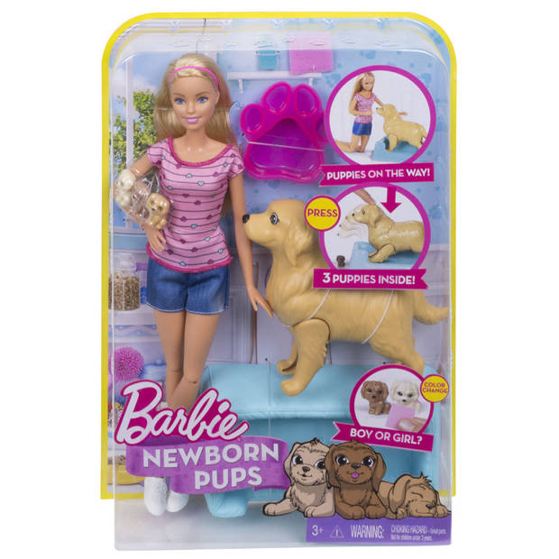 Barbie pasgeboren pups