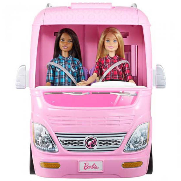 Barbie Droomcamper speelset - roze
