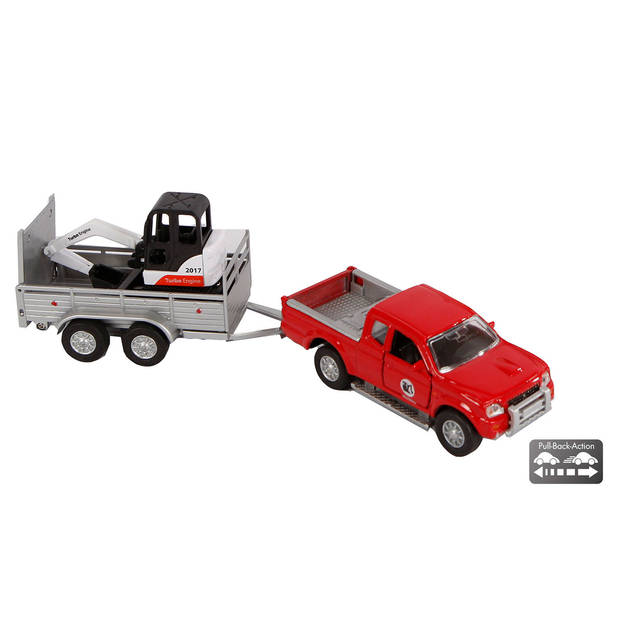 Mitsubishi met minigraver die cast 27cm