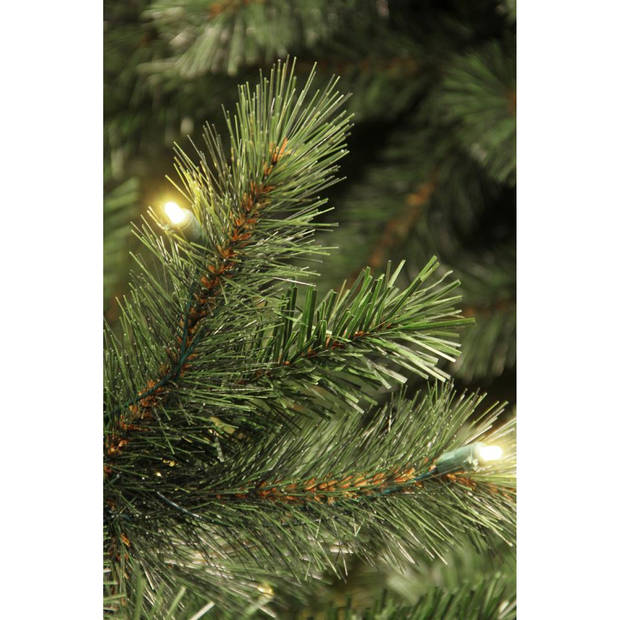 Black Box kerstboom met verlichting Medford - 155 cm