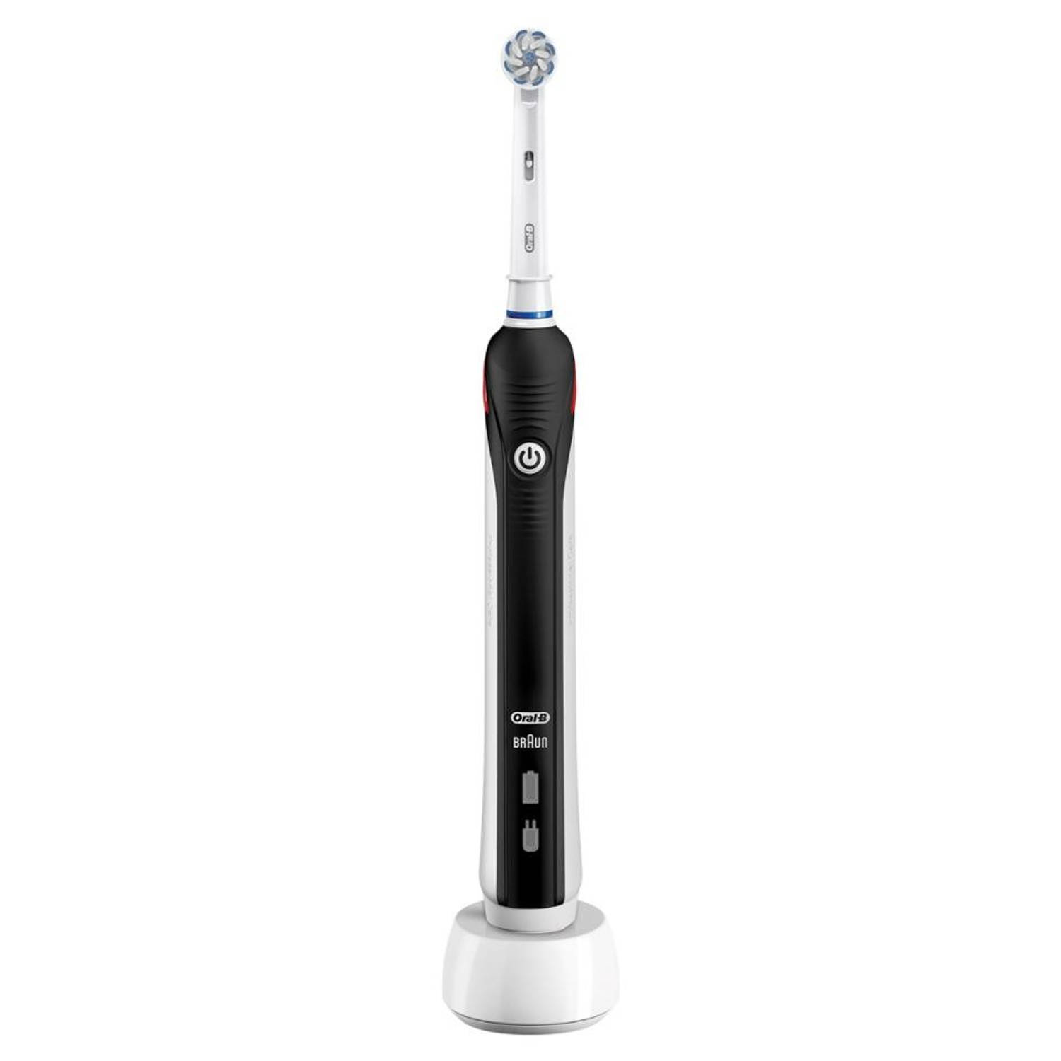 Oral-b Elektrische Tandenborstel Pro 2 2000s Zwart - 2 Poetsstanden