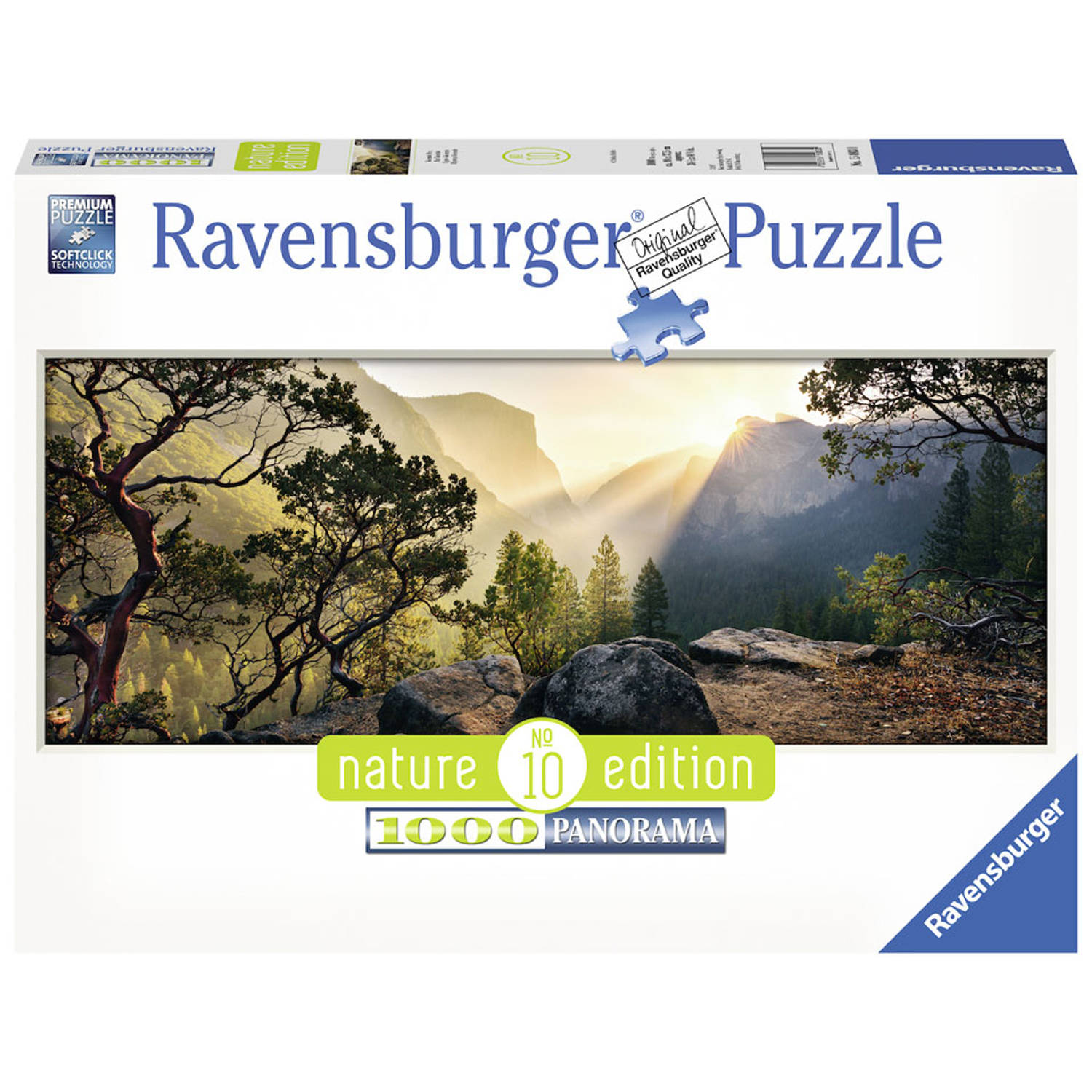 Ravensburger panoramapuzzel Yosemite Park 1000 stukjes