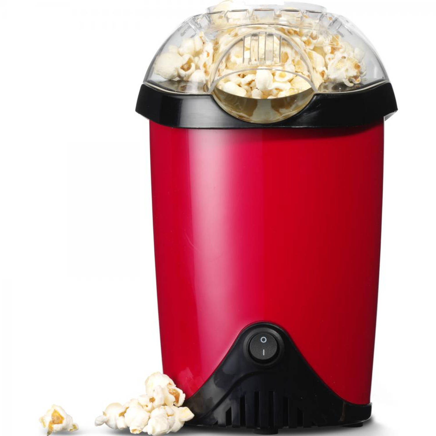 Wordt erger Bachelor opleiding Schouderophalend popcorn machine rood | Blokker