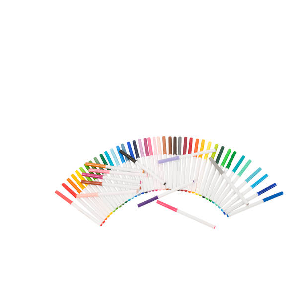 Crayola Supertips - 50 viltstiften met superpunt