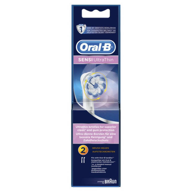 Oral-B opzetborstels Sensi Ultrathin Voor Tandenborstels X2