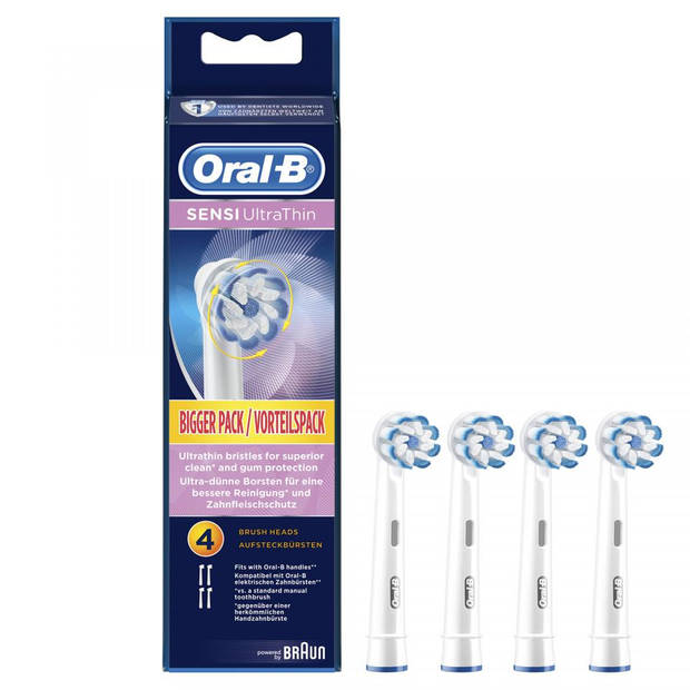 Oral-B opzetborstels Sensi Ultrathin - 4 stuks