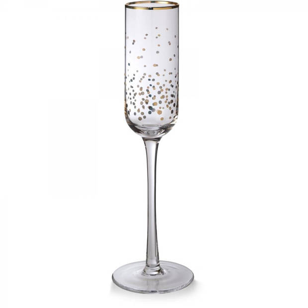 Champagneglas confetti - 20 cl