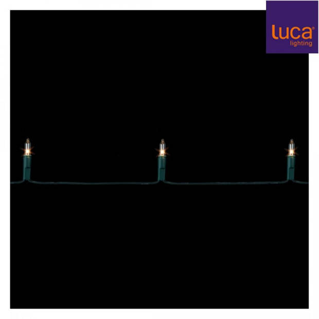 Luca Lighting lichtsnoer clear - 50 lampjes - wit