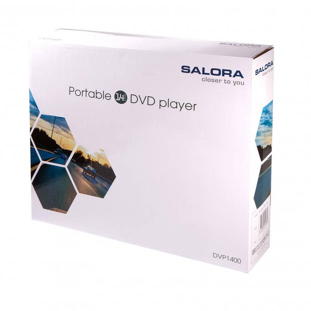 Salora draagbare DVD-speler DVP1400
